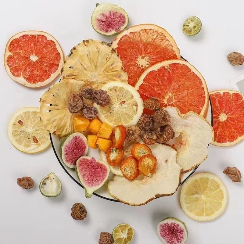 [One Week Not Heavy Sample] On the 7th, fruit tea, kumquat, lemon, passion fruit, tea bag, grapefruit, freeze-dried drink, soaked in water