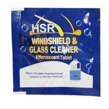 Car solid concentrated wiper effervescent tablets car wiper effervescent tablets decontamination glass water