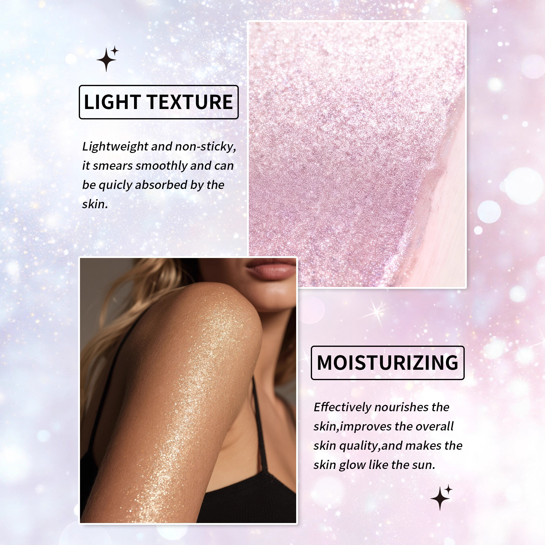 Cross-Border Popular Victoria Body Lotion Glitter Moisturizing Velvet Petal Fragrance Body Cream Wholesale