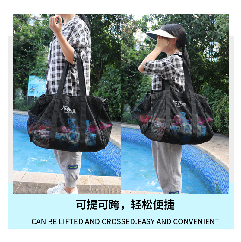 Free Diving Bag Sweating Mesh Bag Diving Bag Portable Thickened Mesh Bag Tracing Stream Diving Equipment Bag Storage Bag