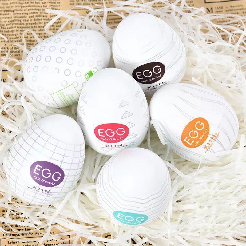 Foreign Trade Egg Small Stockings Masturbation Egg Fun Portable Airplane Cup Adult Supplies Silicone Boys Toy Egg