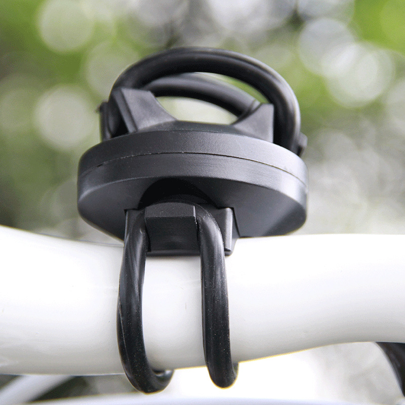 Bicycle Light Bracket Light Clip 360-Degree Universal Flashlight Light Holder Stroller Handheld Small Fan Holder
