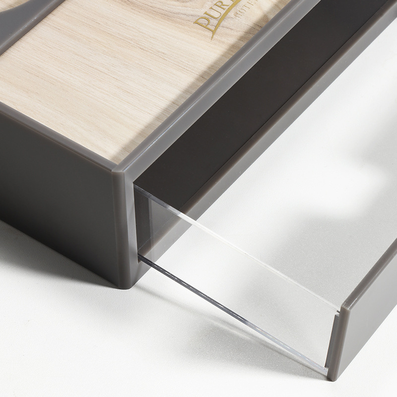 Hotel toiletries storage box toothbrush dental disposable toilet box tray tissue box remote control box