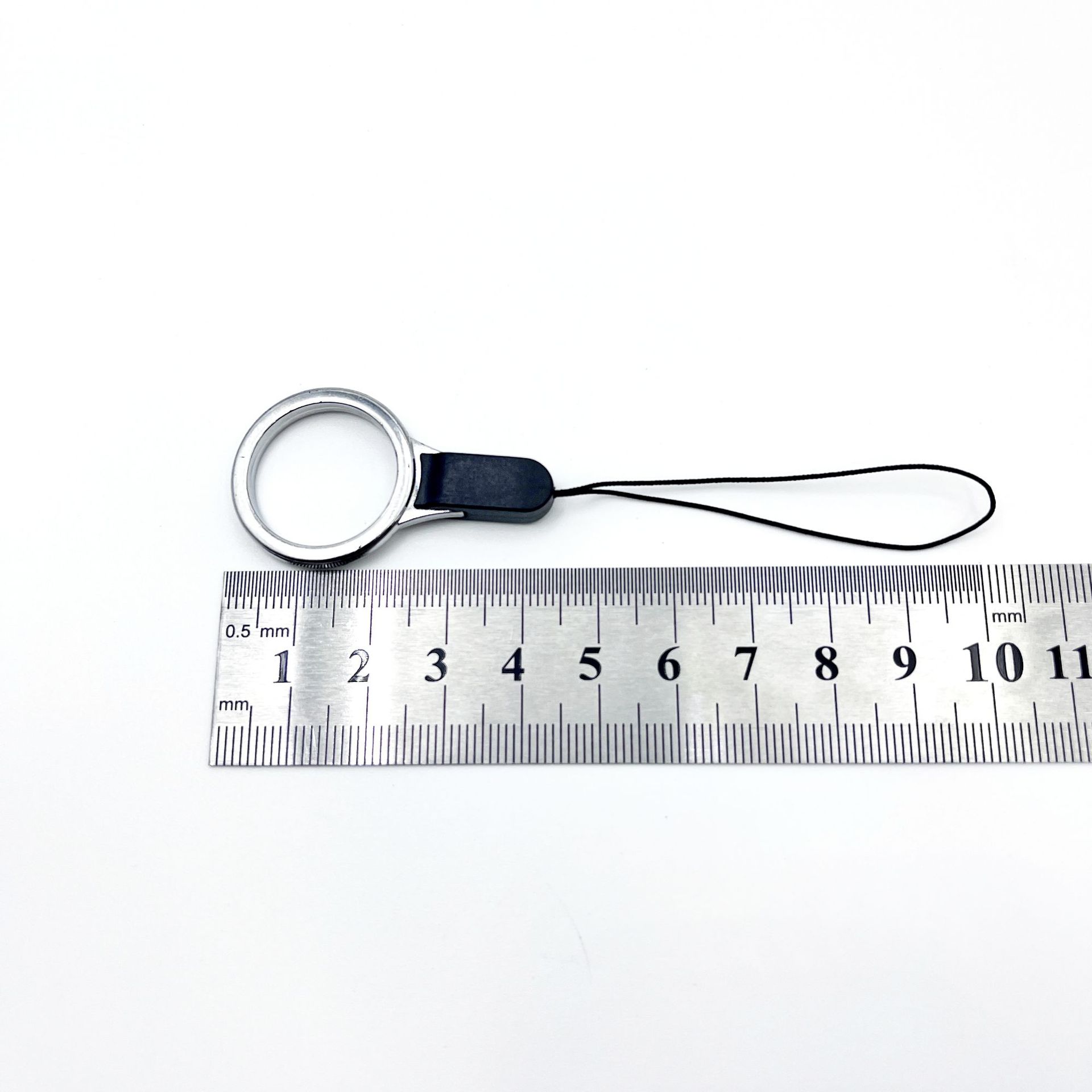 Ring Pendant Plastic Loop Hanging Ring Lanyard Short Lanyard Accessory Mobile Phone USB Flash Drive Beaded Mobile Phone Lanyard