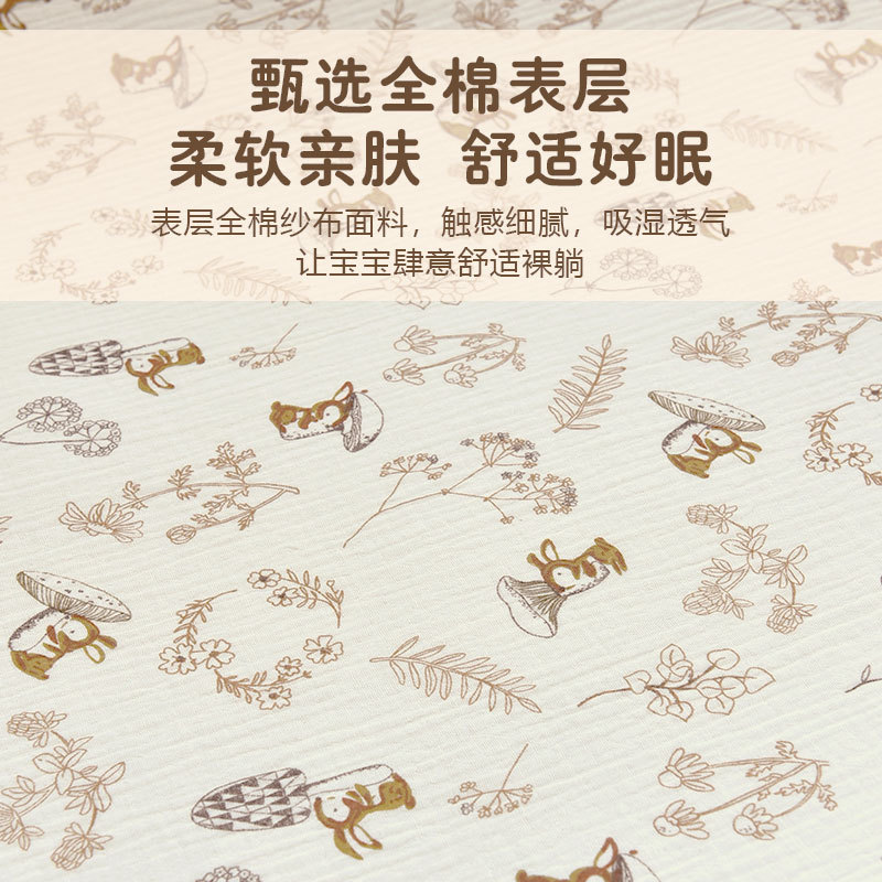 Baby Diaper Pad Newborn Baby Pure Cotton Gauze Waterproof Washable Bed Sheets Kidsren's Breathable Large Size Care Mattress