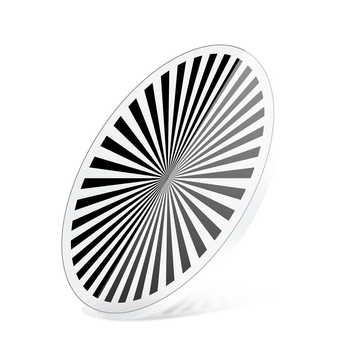 Dafan Optics High-Precision Siemens Star Resolution Test Board Camera Lens Resolution Calibration Board