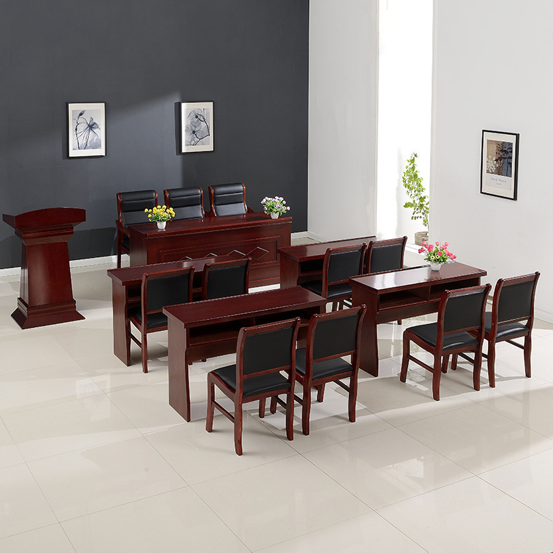 Chairman's Desk, Conference Table and Chair Combination, Painted Podium, Podium, Conference Room Strip Table, Training Long Table, Meeting Table