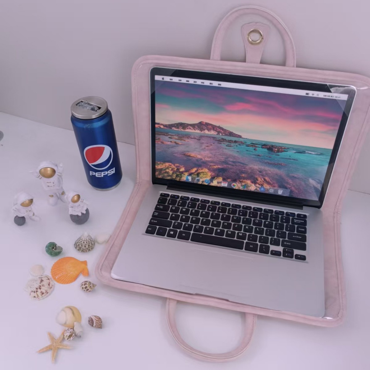 Защитный чехол для компьютера, сумка для компьютера, защитный чехол для ноутбука, сумка для ноутбука, розовая для девочек