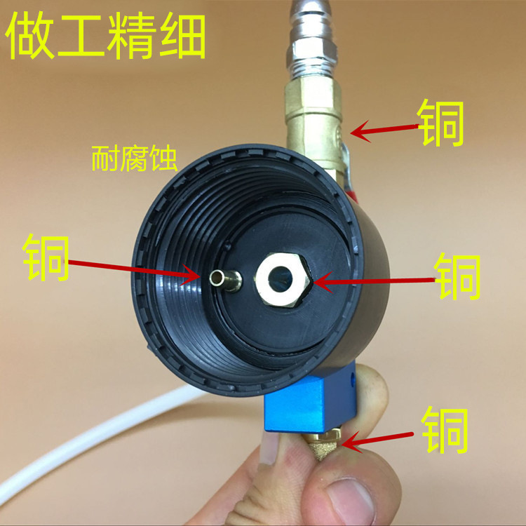 Pneumatic brake fluid replacement machine brake fluid replacement filler pump brake fluid supplement change brake fluid drain