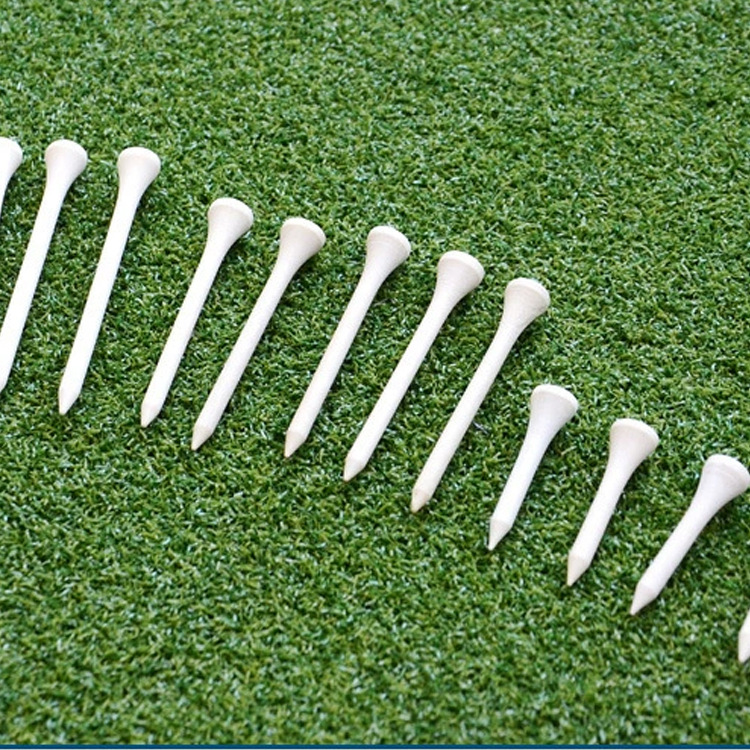 Manufacturer Wholesale Golf Tees, Environmentally Friendly Wooden Golf Spikes, Golf Course Supplies, Bamboo Spikes, Natural Wood Color Ball Holders