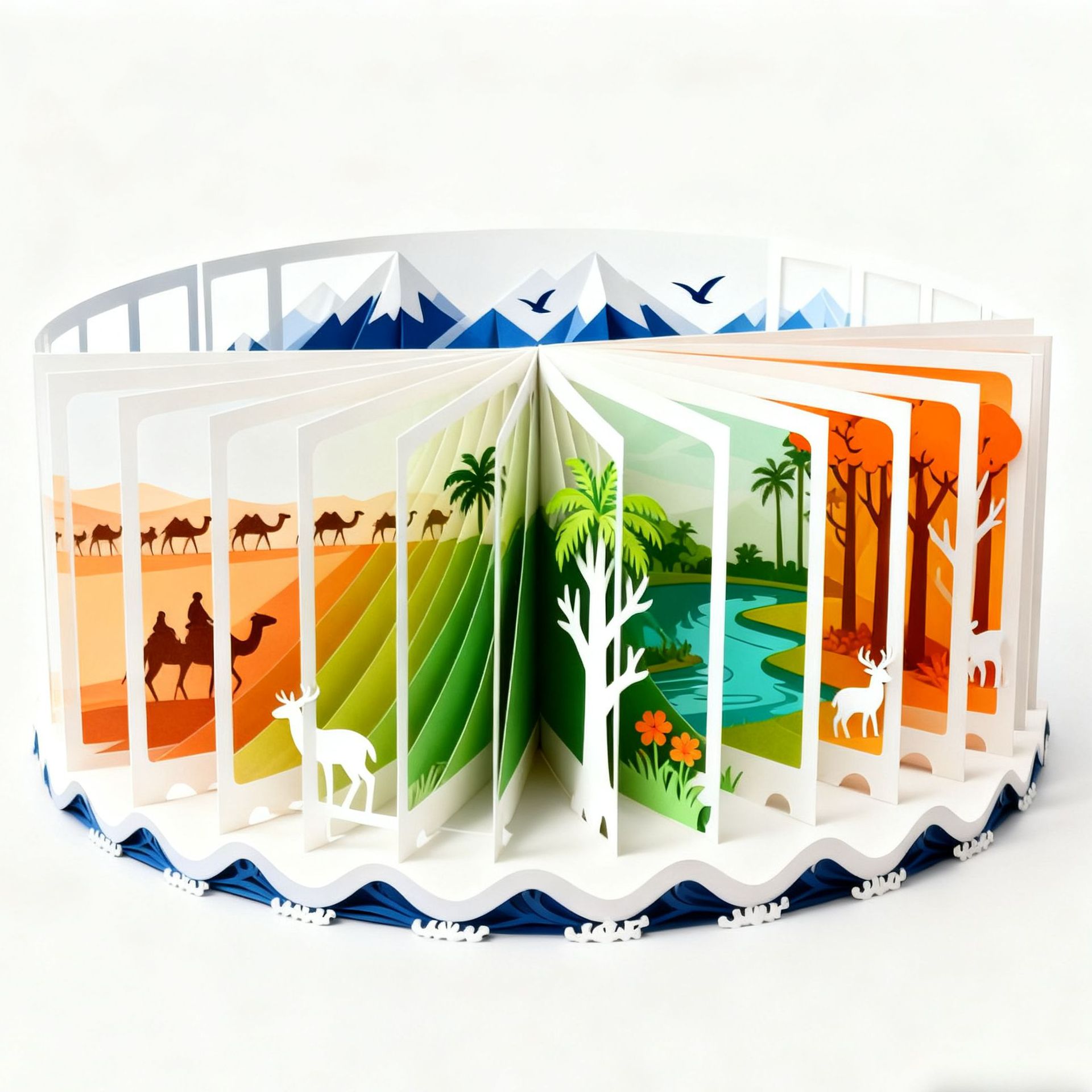 360 ° Book3D Stereo Book Customization 360-Degree Book Art Stereo Book Customization