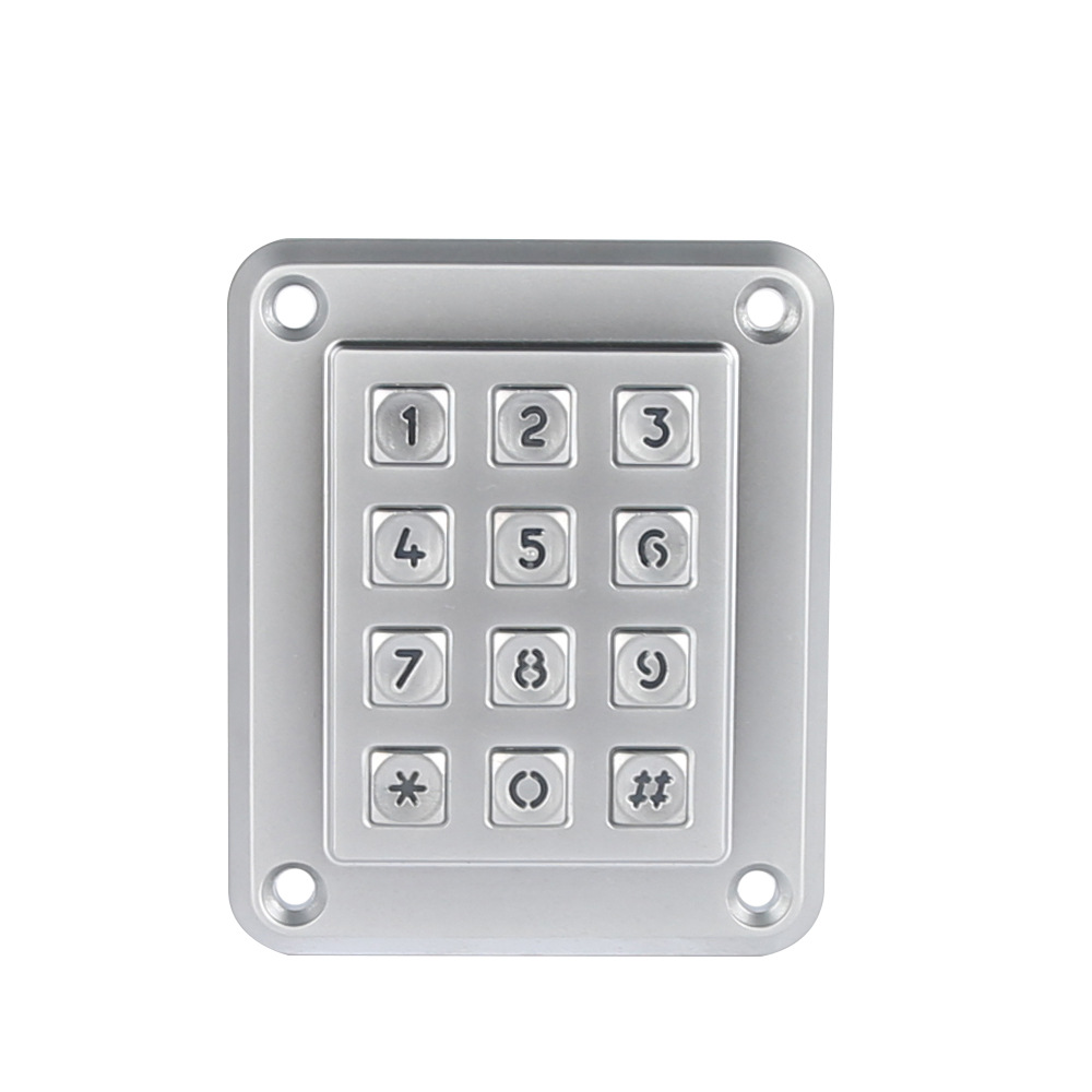 Embedded Keypad 12 Keys Waterproof Keypad Numeric Keypad Access Control Keypad