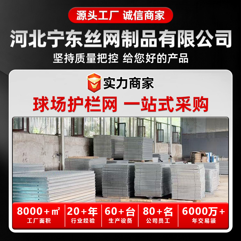 Sports Stadium Fence Park Sports Stadium Fence Diamond Hook Mesh School Playground Isolation Stadium Fence