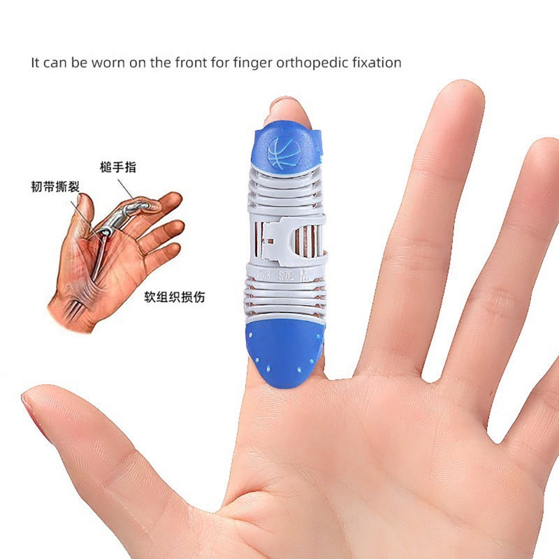 New Finger Protection Basketball Cut Out Finger Protector Flexible Anti-Sprain Professional Outdoor Sports Protection Finger Cover