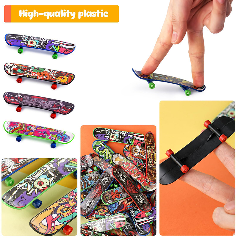 Finger Skateboard Kids Girls Boys Birthday Party Favors Easter Classroom Prizes Toys Party Decoration