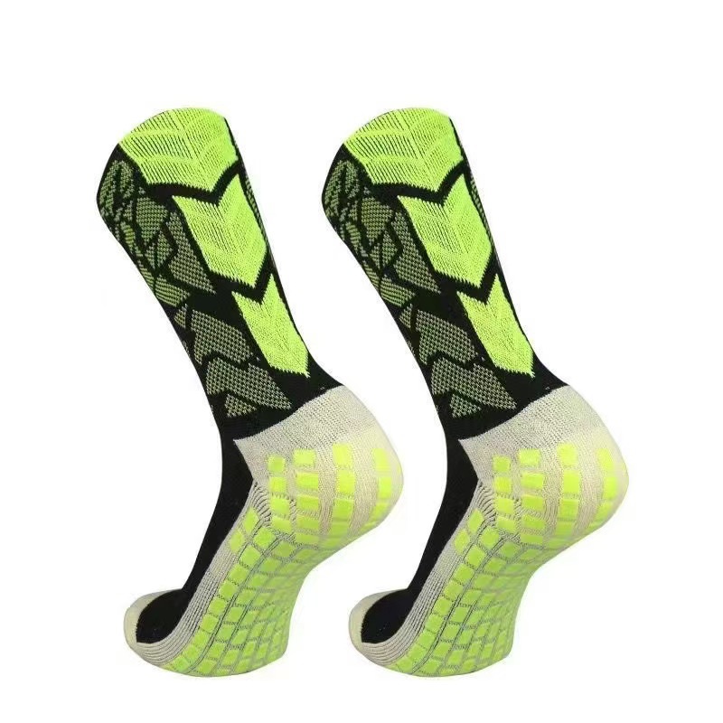 Mid-Tube Camouflage Football Socks Thickened Towel Bottom Sweat-Absorbent and Deodorant Glue Anti-Slip Football Socks Sports Socks Antibacterial and Deodorant
