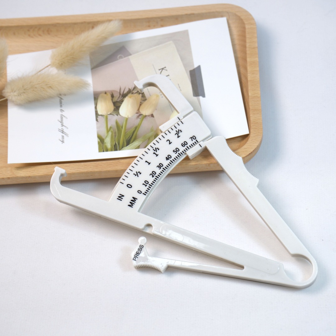 Double Scale Double Pointer Fat Clamp Fat Caliper Sebum Ruler Sebum Forceps Fat Forceps Sebum Measuring Instrument