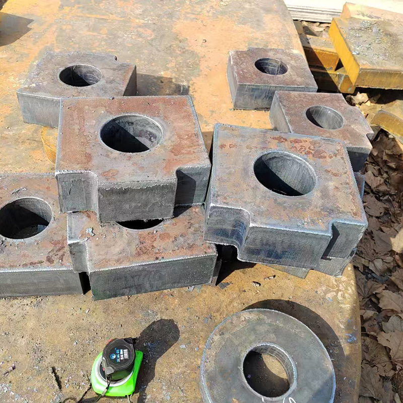 Nm500 Steel Plate Processing and Production No. 45 Thick Steel Plate Q235B Iron Plate Laser Cutting Q355B Manganese Plate Wear-Resistant Plate