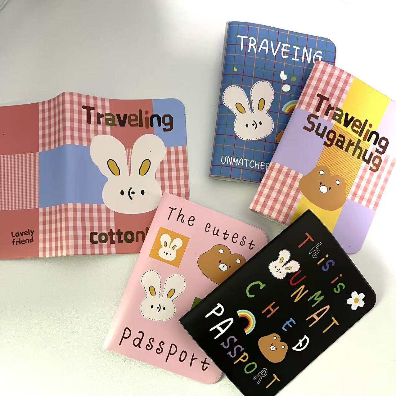 Wholesale Supply of Best Friend Short Passport Holder Passport Passport Holder Document Bag Passport Book