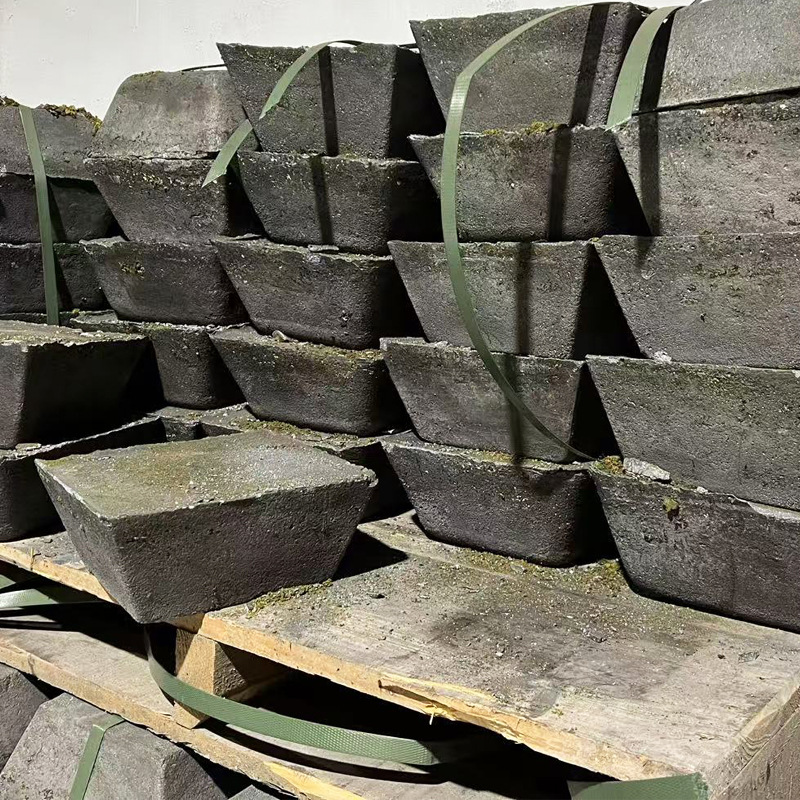 Sb 85% Content Alloy Processing Manufacturer Sells Lead-Sb Alloy Lead Head Hook Material for Lure Root Hook