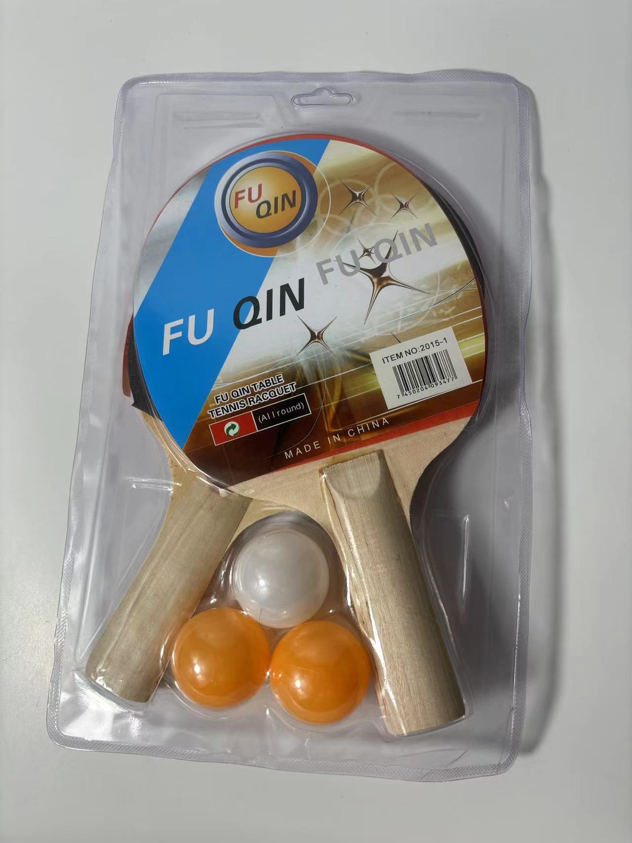 Cross-border table tennis racket 2 suit foreign trade hot beginner table tennis racket 2 3 ball