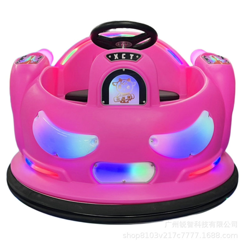 Children's Square Bubble Bumper Car Small Super Children's Outdoor Stall Sharing Amusement Equipment Electric Kart Amusement Car