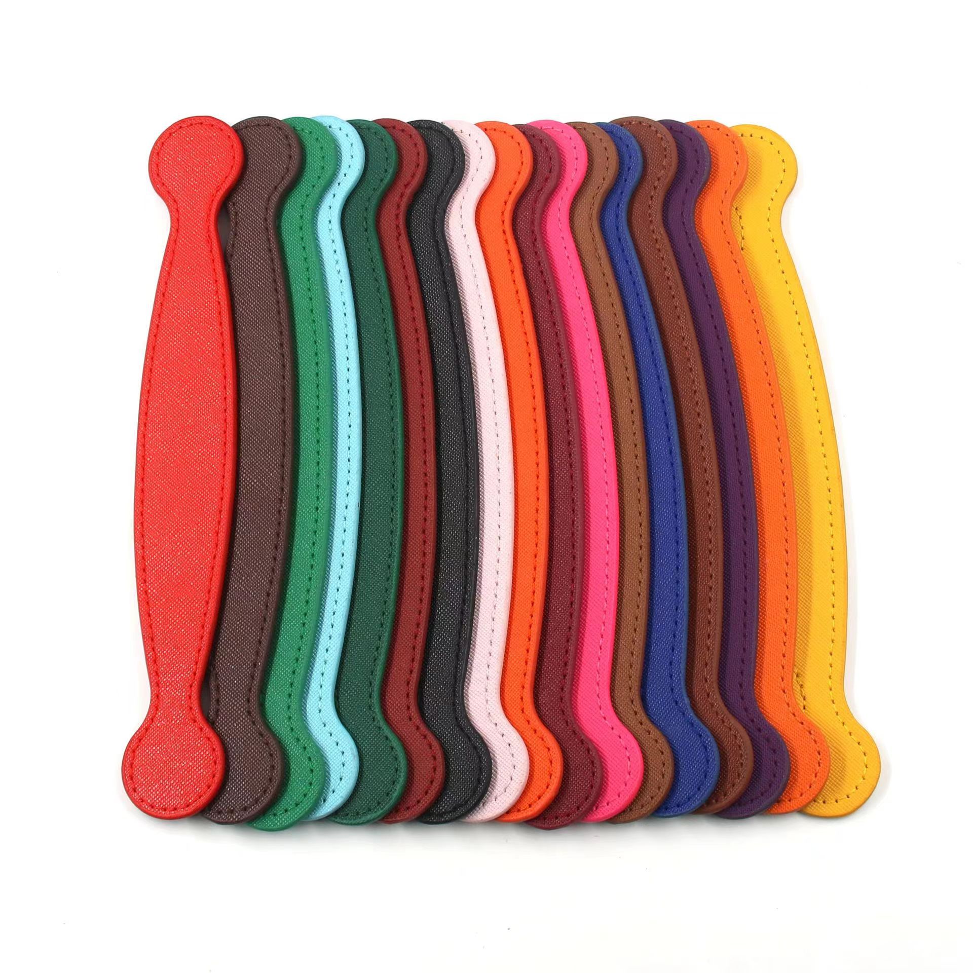 Bag Ten Text Leather Handle Gift Packaging Handbag Accessories PU Leather Handle Leather Handle Bag Handle