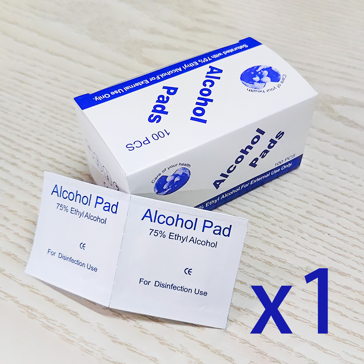 Disposable Alcohol Pads for Jewelry, Manicure Disinfection, Mobile Phone Screen Cleaning, Blood Collection Alcohol Pads, Wholesale in Large Quantities