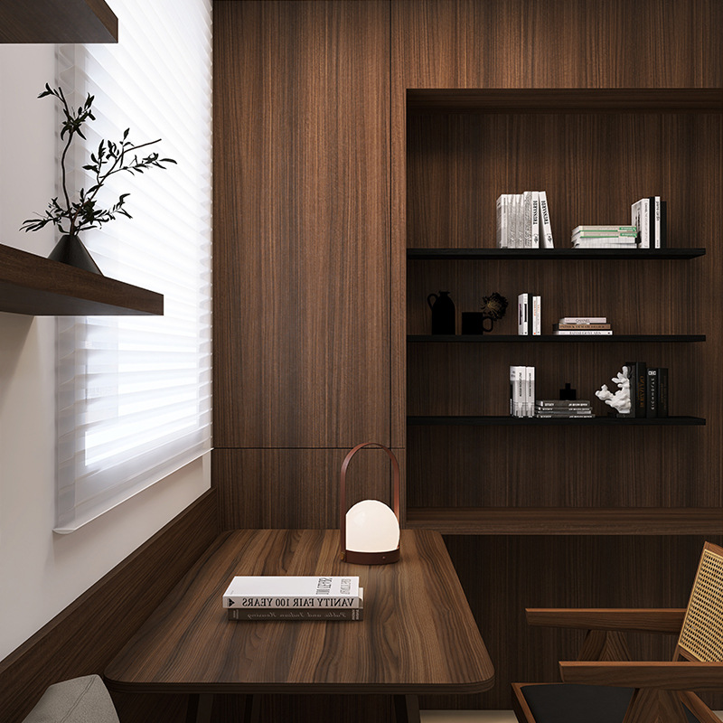 Melamine Impregnated Paper, Impregnated Paper, Wood Grain Decorative Paper, High-Definition Furniture Wardrobe Decorative Paper, Colors in Stock Wholesale