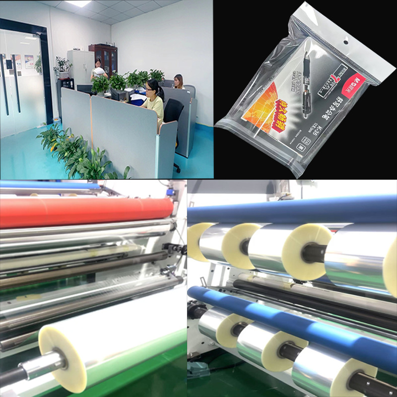 Opp Card Head Self-Adhesive Bag Jewelry Accessory Packaging Bag Can Be Customized with Logo, Storage, Anti-Stretching, and Sub-Packaging