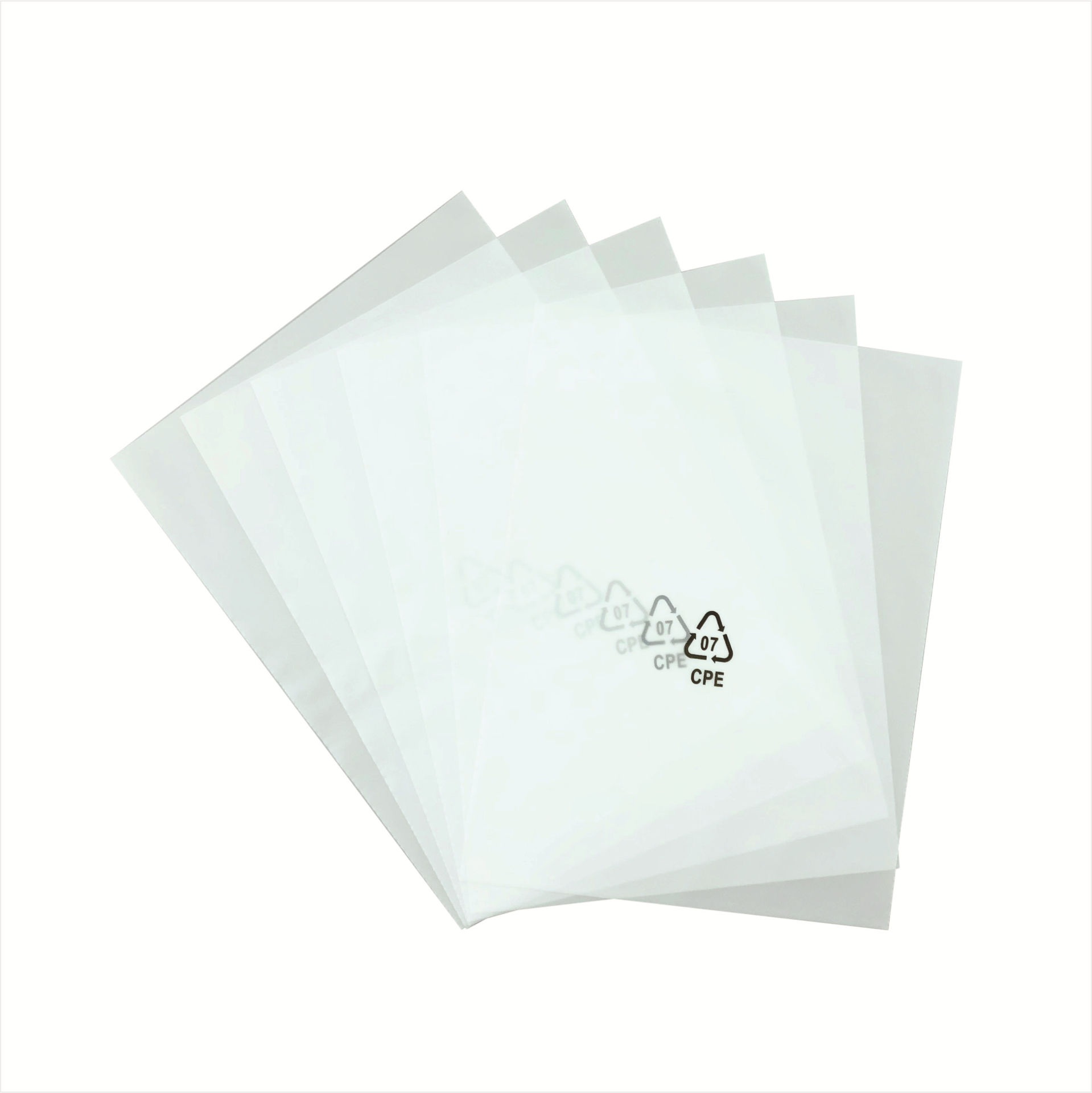 Translucent cpe frosted bag electronic products flat packaging bag earphone phone case cpe frosted self-adhesive bag