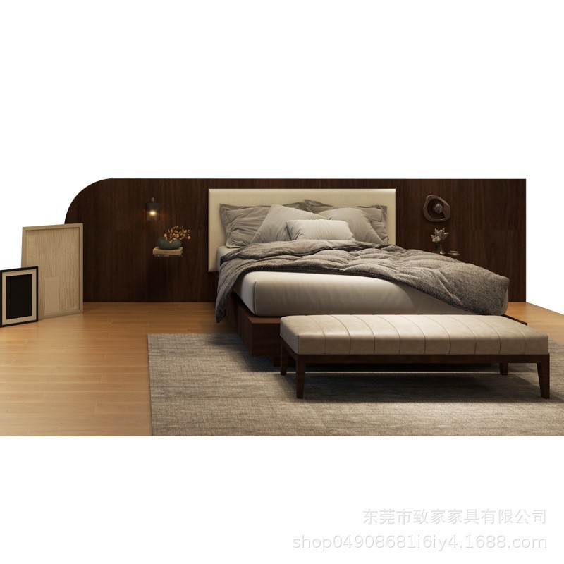 Hotel Furniture, Standard Room Set, Complete Set, Integrated Bed and Breakfast, Apartment, Hotel Sofa, Guest Room Furniture Manufacturer
