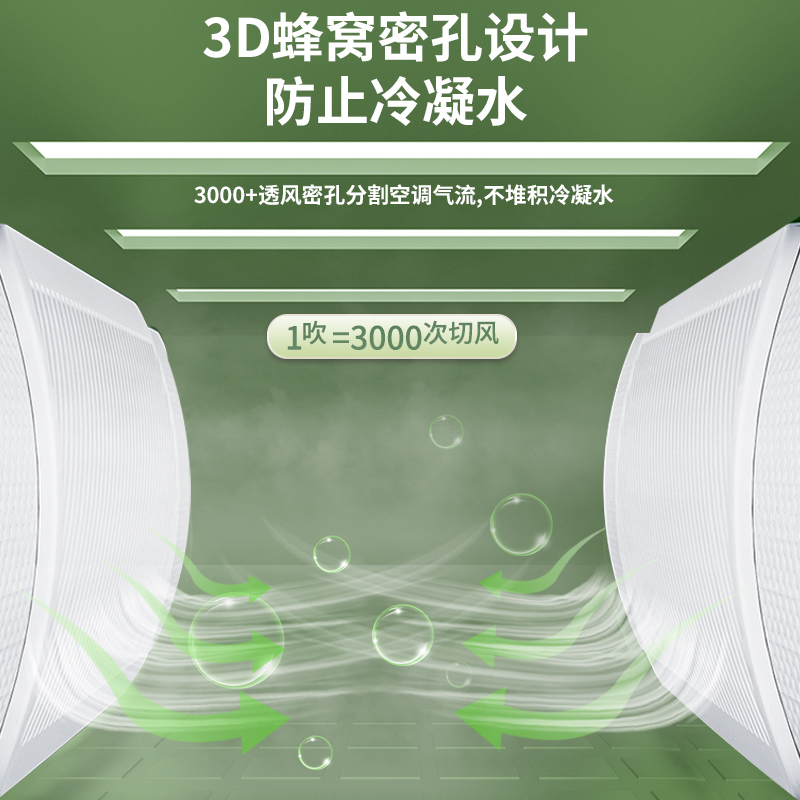 Air conditioner wind deflector anti-direct blowing cold air outlet curtain baffle wall-mounted shield wind deflector universal on-hook installation-free