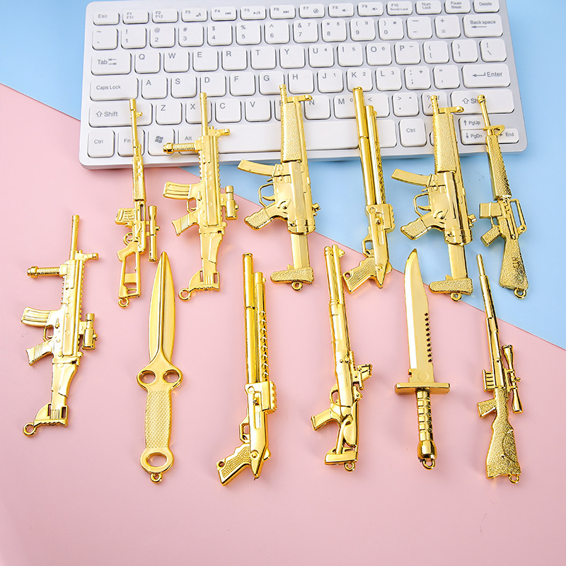 Children's Plastic Weapon Model Mini Weapon Juesheng Chicken Plastic Sword Kindergarten Gift Primary School Hot Sale