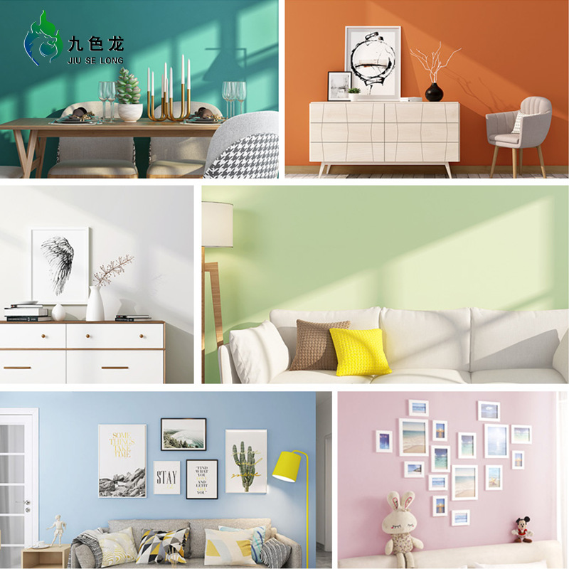 Macaron Solid Color Self-adhesive Wallpaper Moisture-proof Waterproof Wallpaper Bedroom Background Wall Desktop Wardrobe Sticker Decoration Morandi