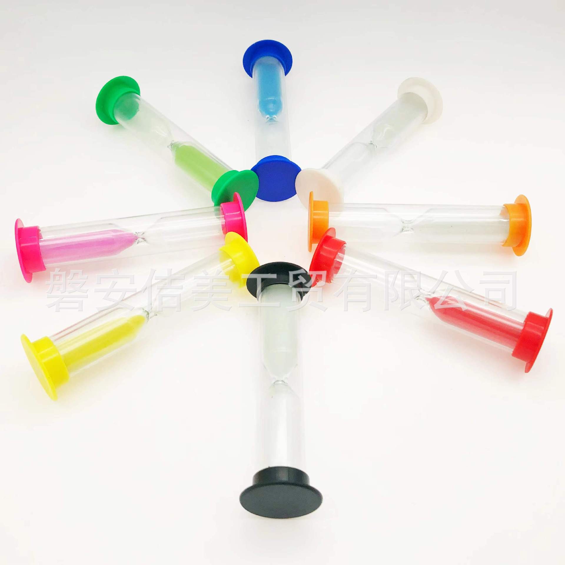 Hourglass Timer plastic glass hourglass drop-resistant children's toy gift hourglass ornaments in stock wholesale