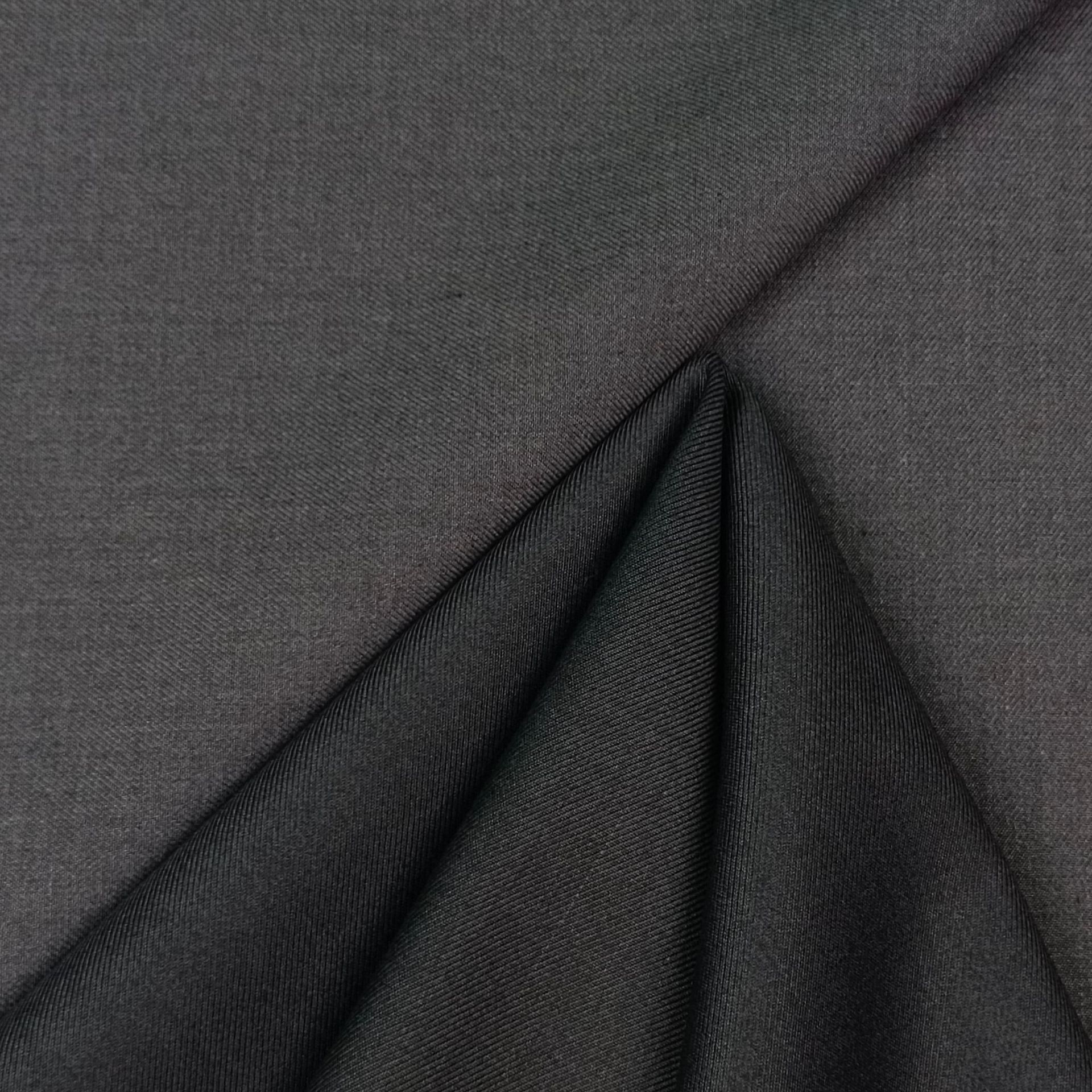 Manufacturer's In-Stock 360g Four-Season Unisex Suit and Trousers Twill Fabric Polyester Viscose Tr Fabric Fine Woven