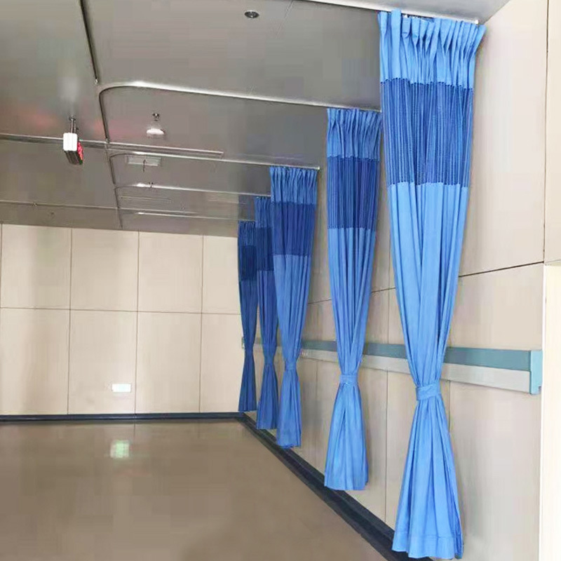 Beauty Salon Partition Curtain Clinic Curtain Medical Curtain Isolation Curtain Shade Hospital Curtain Medical Bed Curtain Cloth