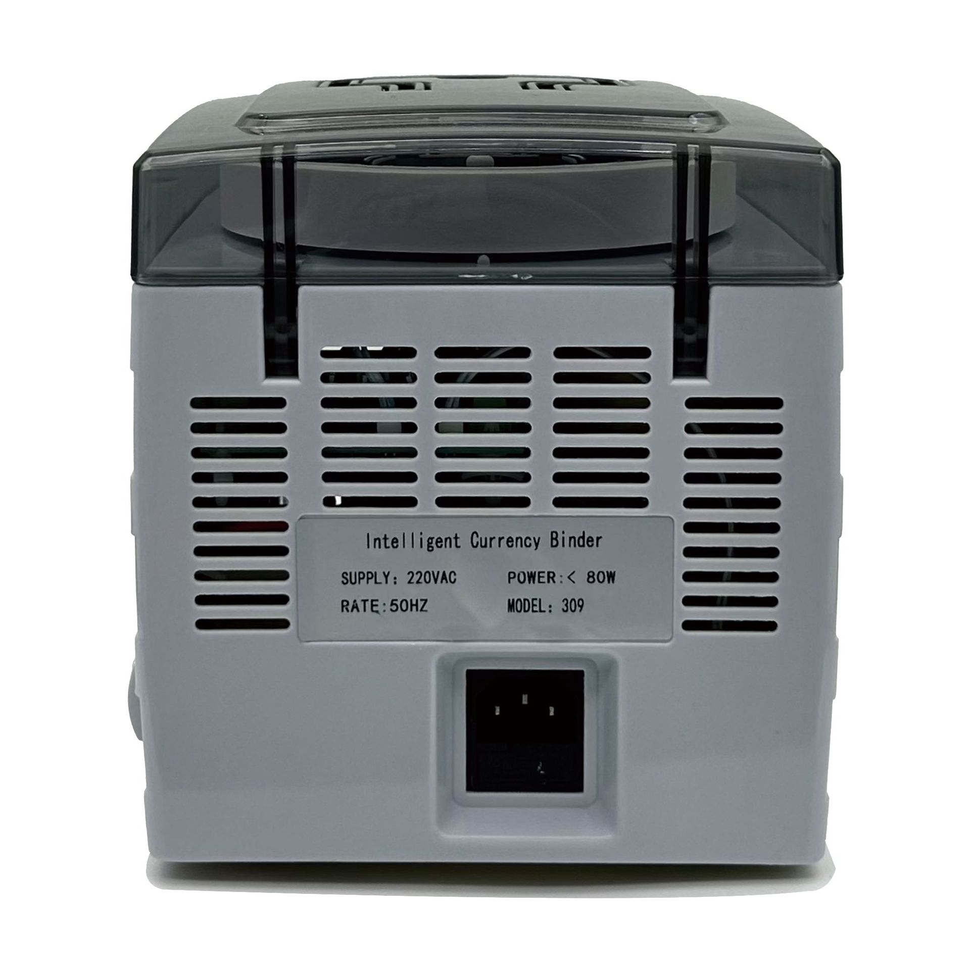 2cm small automatic binding machine English binding machine bank intelligent binding machine delivery binding tray LCD screen