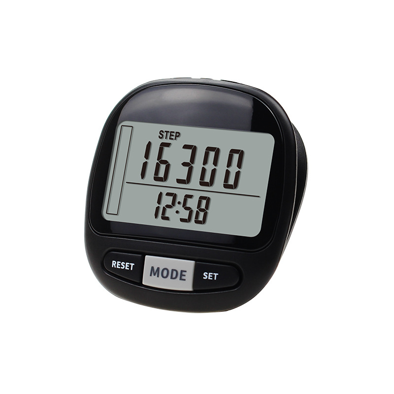 3D сенсорный шагомер, 7-дневная память, калории, расстояние, мониторинг времени спортивных целей, шагомер с большим экраном