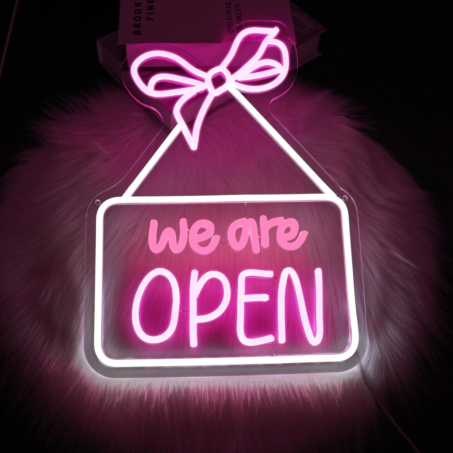 Cross-Border Factory Store Amazon Hot Selling Open Business Sign Neon Sign Business Sign Commercial Advertising Light