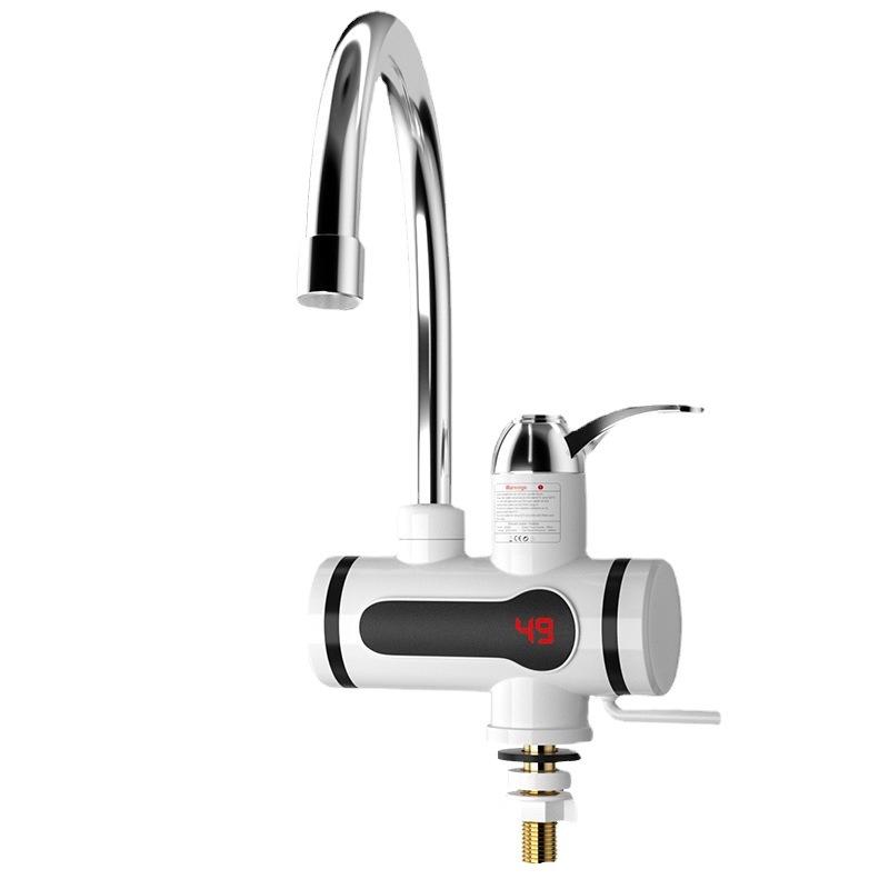 Cross-Border electric hot water faucet instant electric water heater digital display constant temperature tap water heater over water faucet