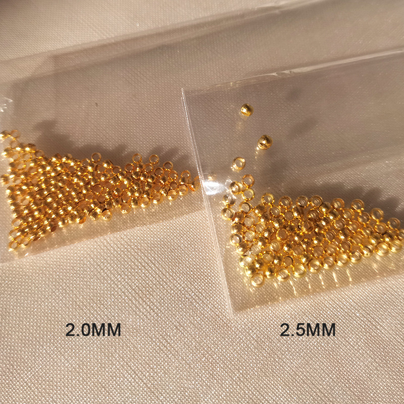 2/2.5/3mm Bead Curtain Positioning Bead Alloy Buckle DIY Handmade Bead Positioning Buckle Positioning Bead Fixed Positioning Device