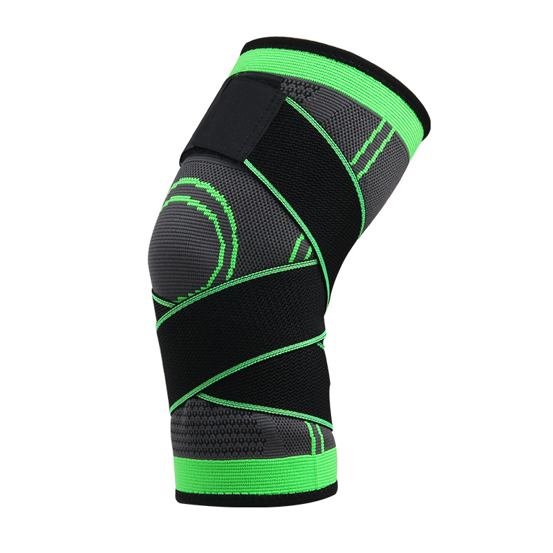 Strap Knee Pads Pressure Sports Fitness Men's Running Mountaineering Basketball Knee Pads Warm Nylon Sports Knee Pads Wholesale