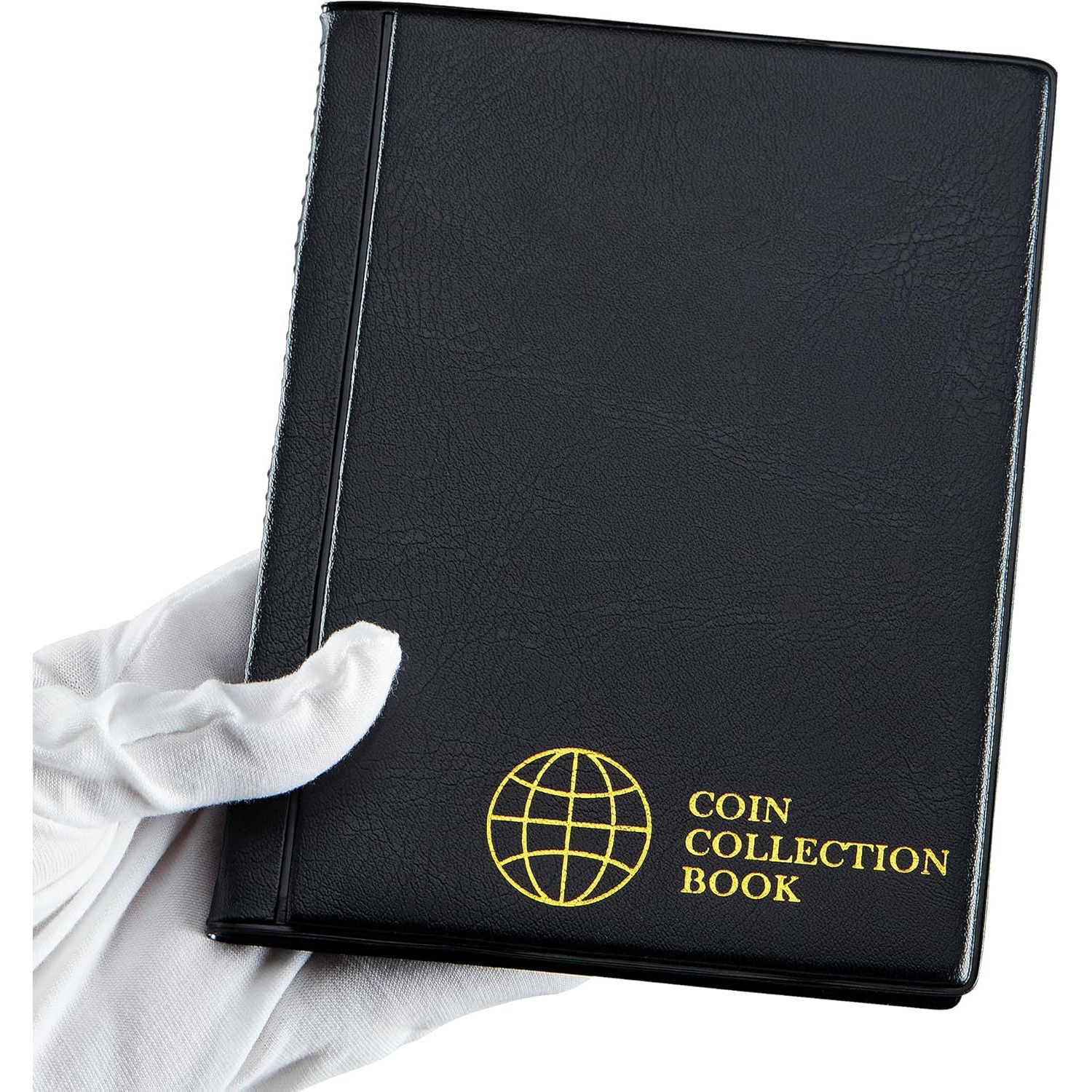 Cross-Border 120-Grids Coin Collection Book, Commemorative Coin Positioning Book, Ancient Coin Postal Collection Storage Book, Coin
