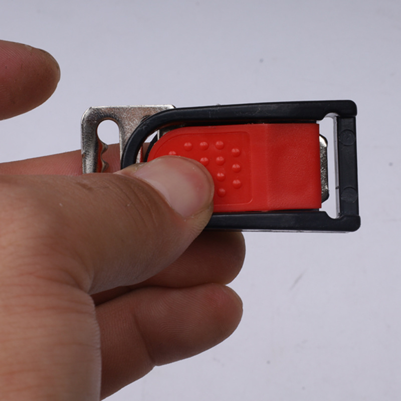 Motorcycle Electric Helmet Lock Safety Hat Lower Bar Buckle Safety Buckle Metal No. 4 Buckle Plug Accessories Universal