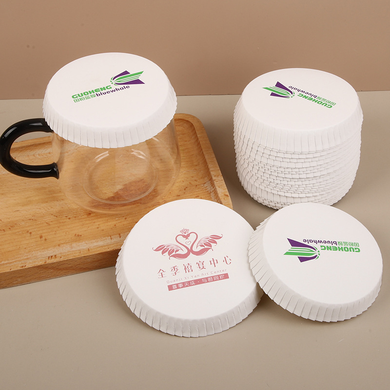 Disposable lid hotel. The hotel. The bar. Printable logo manufacturers wholesale sales customization