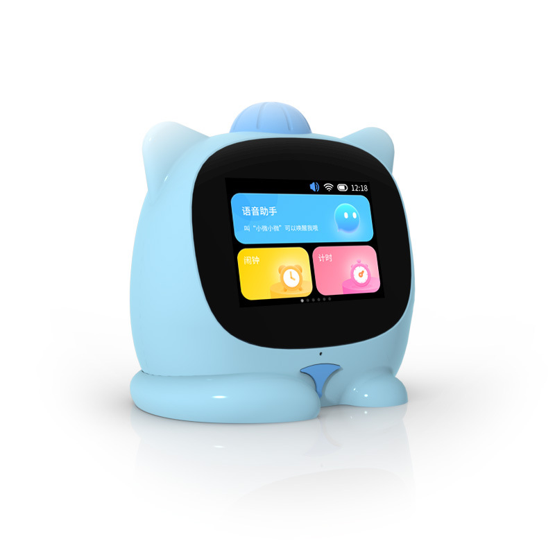 Alarm Clock for Students, Dedicated to Learning and Self-Discipline, Multifunctional with Voice Control, Ai Time Manager, Learning Machine, Educational Toy