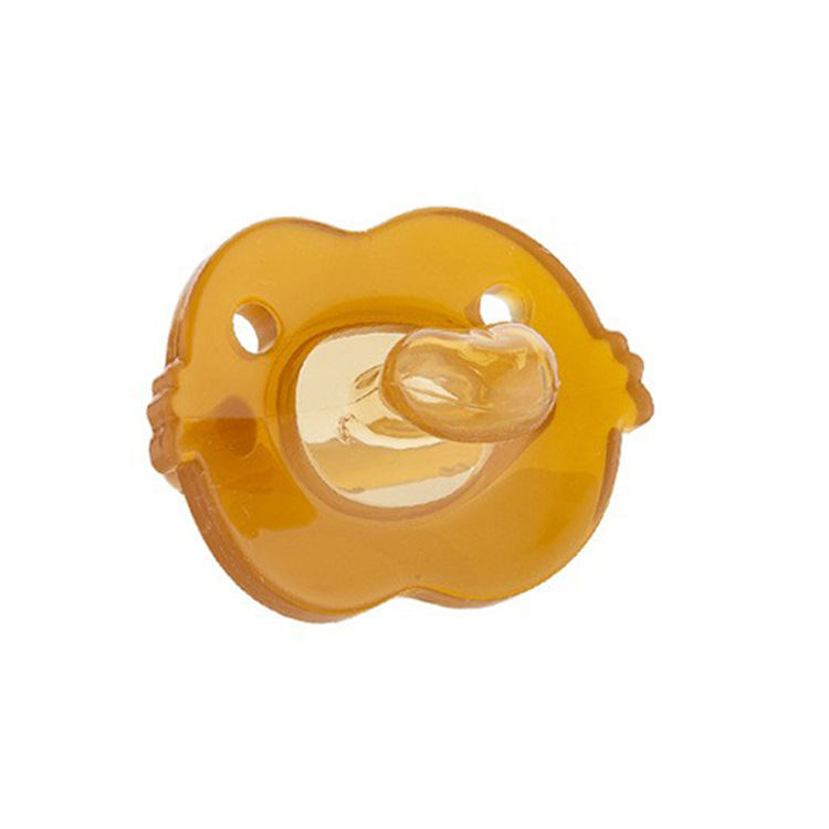 New baby pacifier daily night use round mouth flat mouth play mouth liquid silicone one-time molding storage box set
