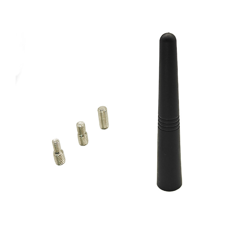Suitable for Universal Aluminum Car Mini Antenna Pole 3/5/6.5/9cm Rubber Radio Antenna with Strong Signal